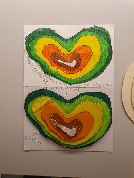 cardboard topography project