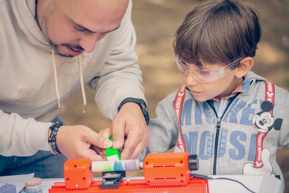 Playmake in the kindergarten