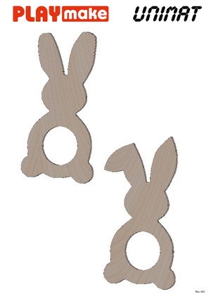 Template napkin holder